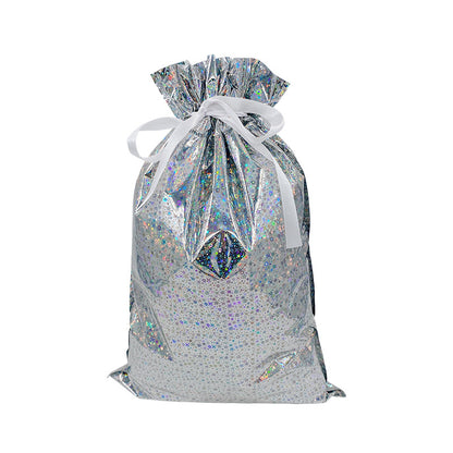 Christmas Gift Bag 2025 Santa Claus Style Drawstring Bag Candy Packaging Gift Bag