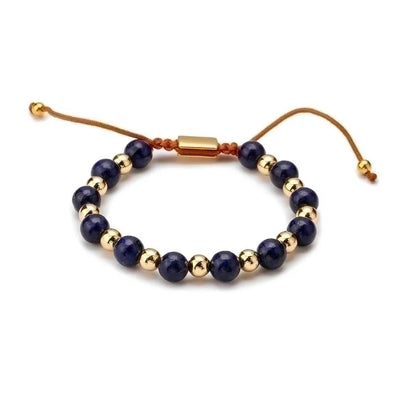 Retro Geometric Natural Stone Bracelets