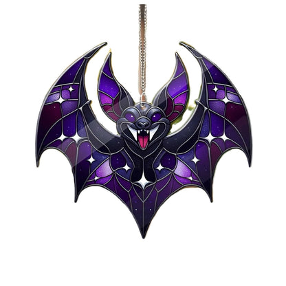 Halloween Modern Style Animal Bat Arylic Window Accessories