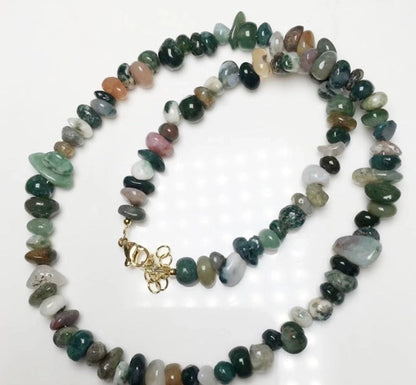 2 Pieces Ethnic Style Geometric Crystal Beaded Necklace