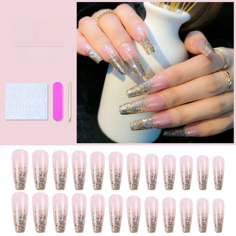Wear Armor Finished Product Nail Tip Disassembly Removable Wear Nail Stickers