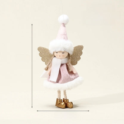 Christmas Angel Cloth Plush Party Hanging Ornaments