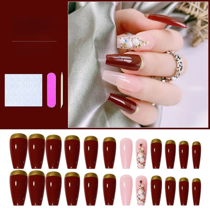 Wear Armor Finished Product Nail Tip Disassembly Removable Wear Nail Stickers