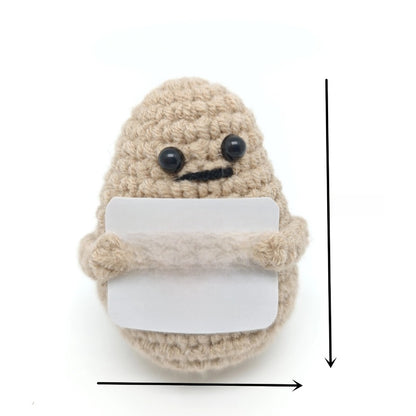 Cute Animal Fruit Vegetable Yarn Ornaments Artificial Decorations