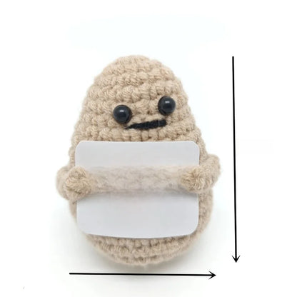 Cute Animal Fruit Vegetable Yarn Ornaments Artificial Decorations