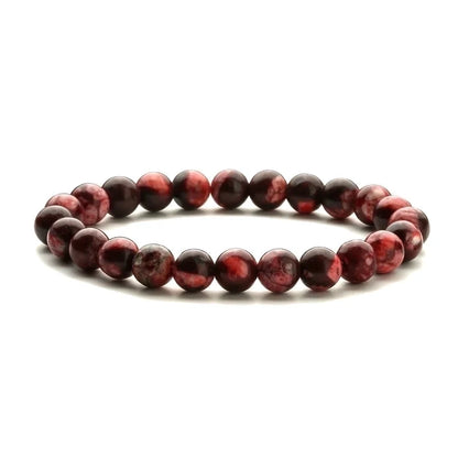 Ethnic Style Geometric Natural Stone Beaded Bracelets