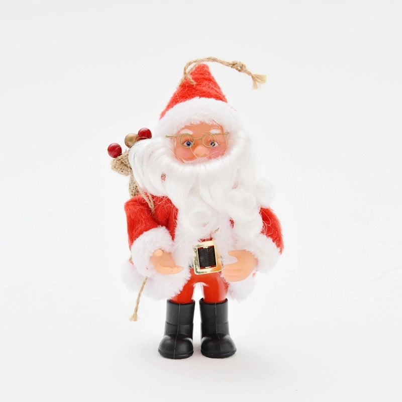 Christmas Casual Santa Claus Party Ornaments Decorations Hanging Ornaments