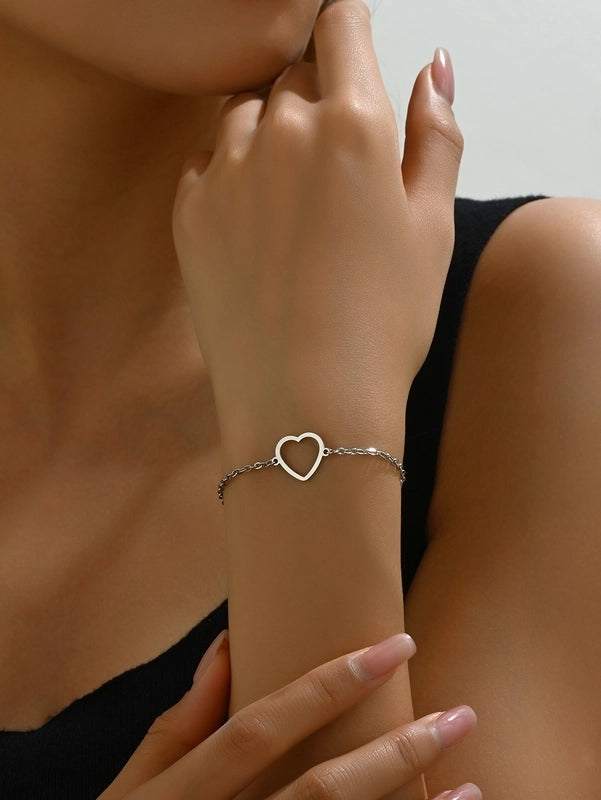 Vintage Style Minimalist Roman Numeral Butterfly 304 Stainless Steel Bracelets In Bulk