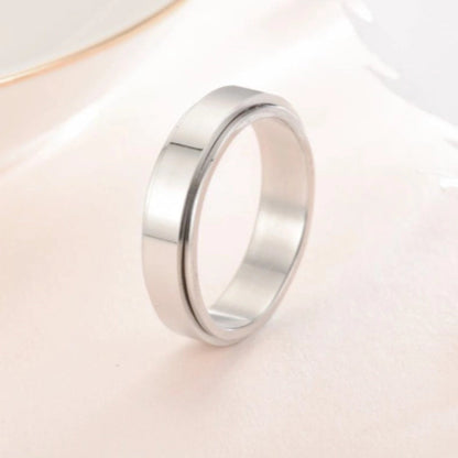 Titanium Steel Rotatable Ring