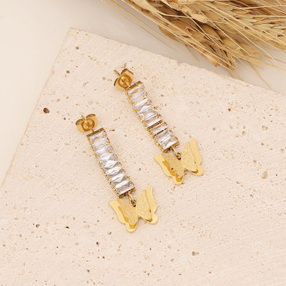 Expressive Eye Chinese Zodiac Animal Stainless Steel Electroplating Necklaces