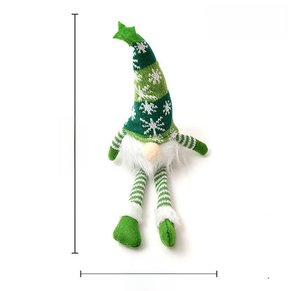 Christmas Glowing Doll Small Knitted Hat Faceless Doll With Light Gnome Decoration Ornament