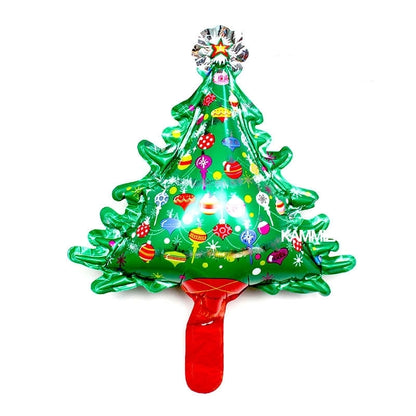 Christmas Casual Christmas Tree Santa Claus Snowman Aluminum Film Party Balloon Balloons