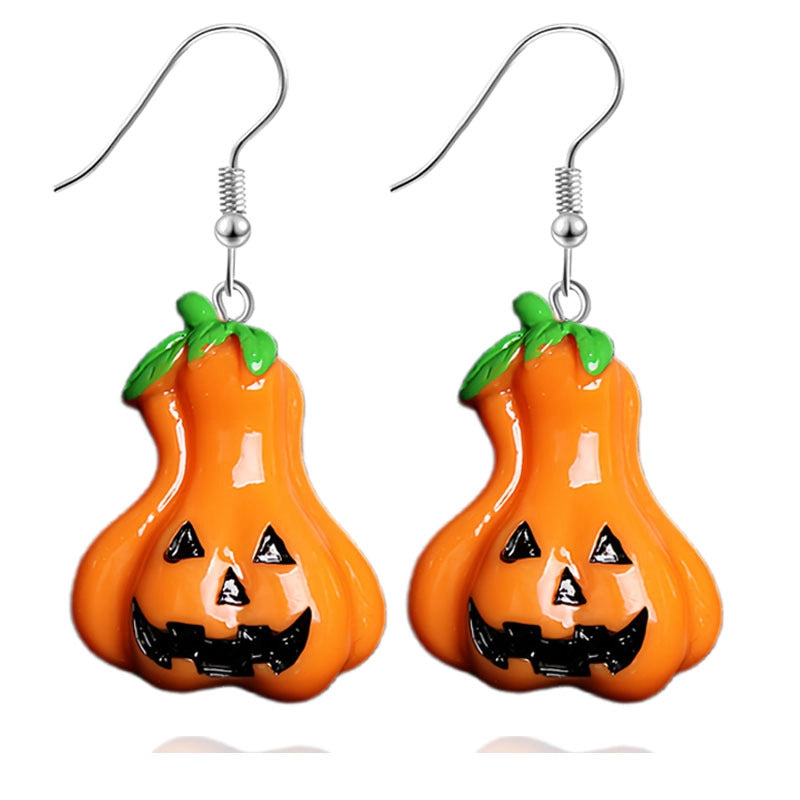 Halloween Cute Classic Style Pumpkin Hand Eye Resin Party Festival