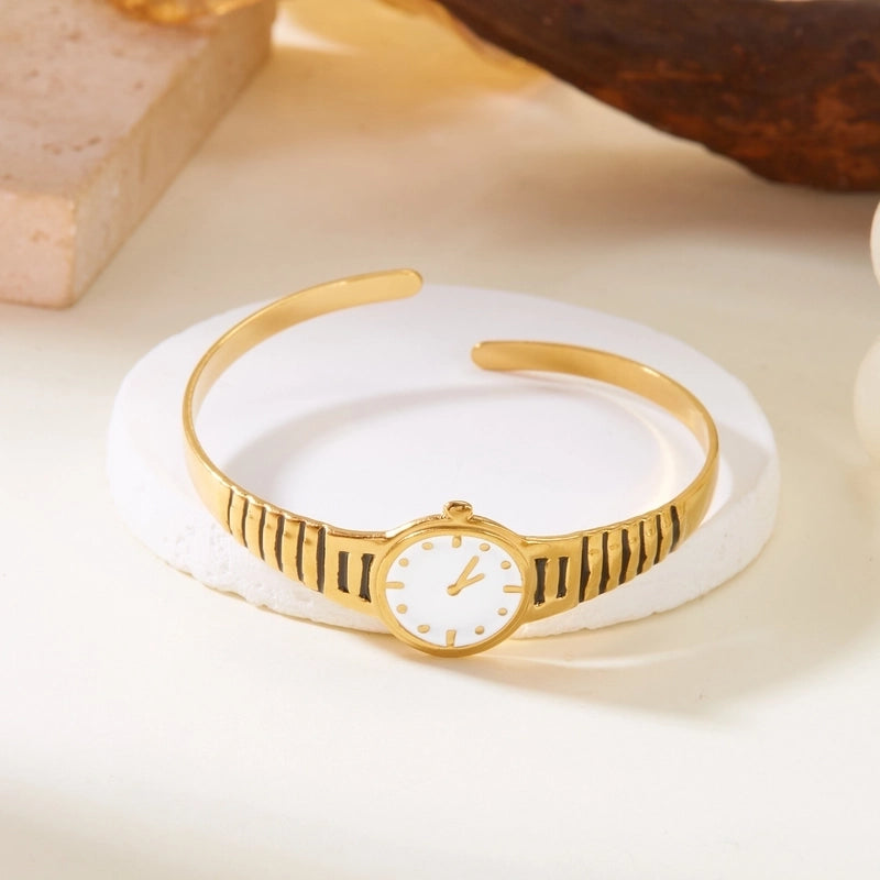 Casual Elegant Lady Heart Shape 304 Stainless Steel Bangle In Bulk