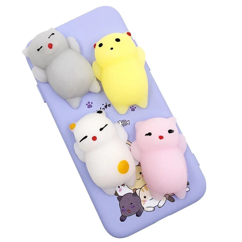 Tpr Soft Plastic Cute Pet Vent Dumpling Decompression Toy Cute Selling Cute Animal Decompression
