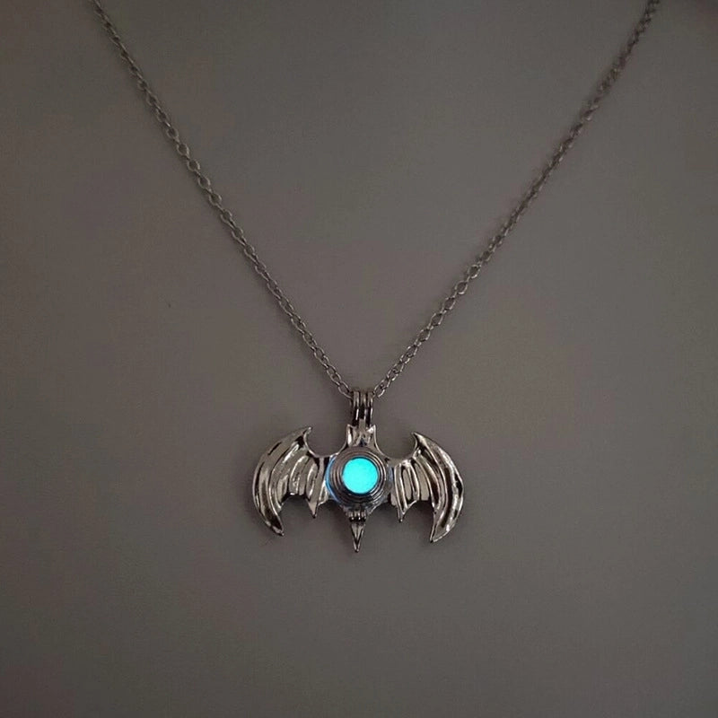 Luminous Hollow Diy Cage Christmas Tree Women's Necklace