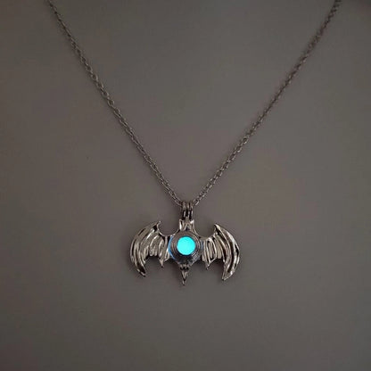 Luminous Hollow Diy Cage Christmas Tree Women's Necklace