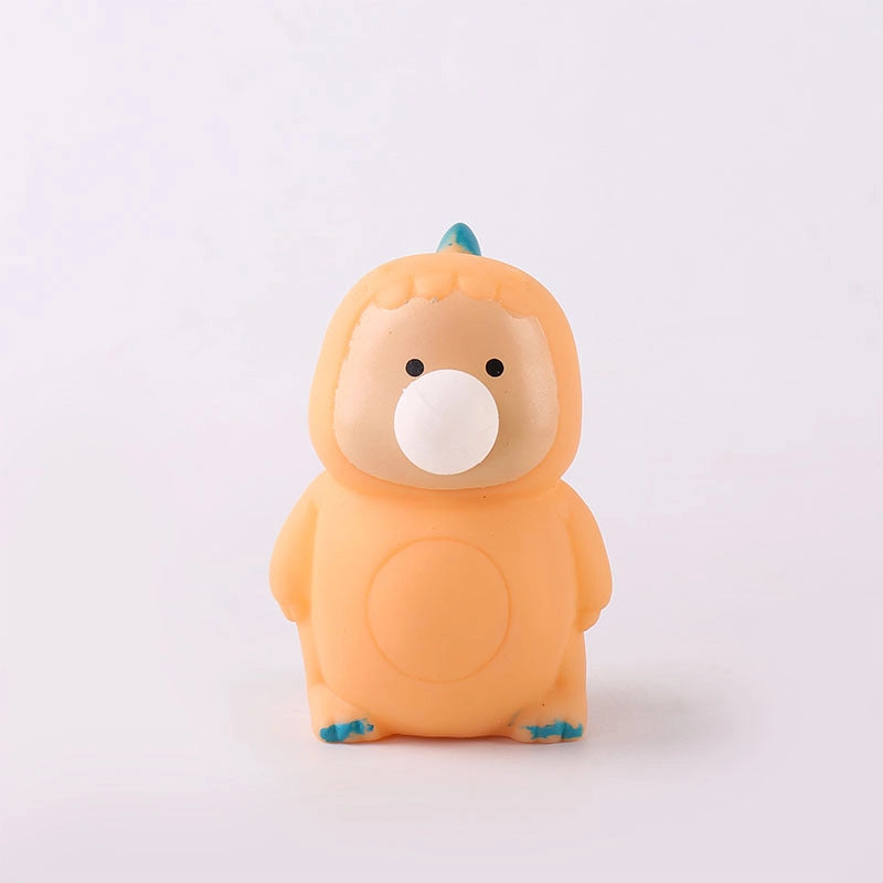 Christmas Explosions Squeeze Puff Bubble Decompression Toy Cartoon Pinch Rebound Doll Decompression Vent Vinyl Toy