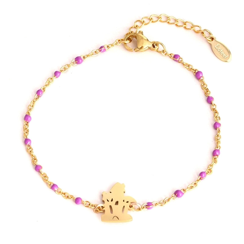 Modern Style Classic Style Ghost Unforgettable 304 Stainless Steel Bracelets In Bulk Stainless Steel Bracelets Halloween