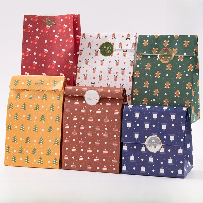 Christmas Cute Animal Christmas Gift Bags Gift Wrapping Supplies
