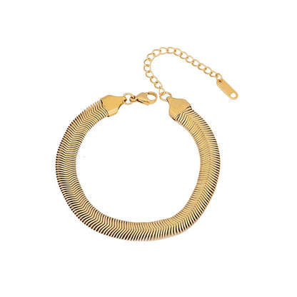 Women Expressive Stainless Steel Electroplating Bracelets