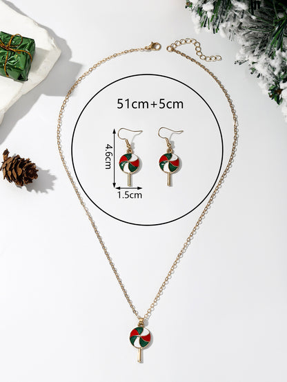 5 Sets Hot Sale Christmas Gift Snowflake Socks Snowman Christmas Tree Jewelry Holiday Set