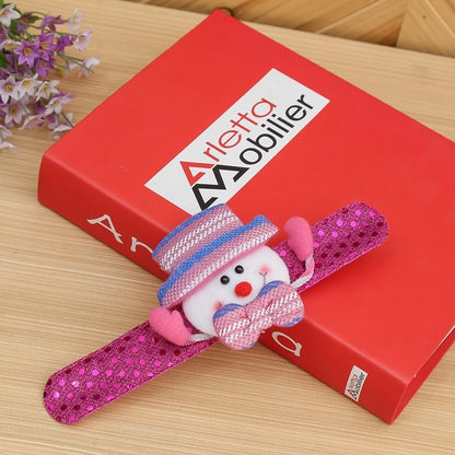 Christmas Sequins Pat Circle Luminous Bracelet