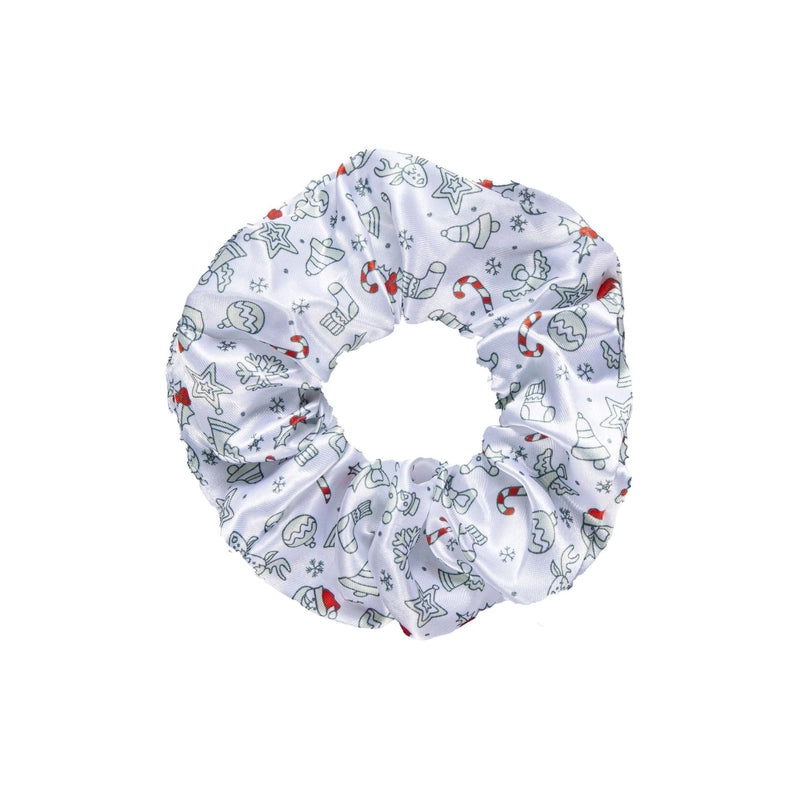 Christmas Minimalist Women's Christmas Hat Christmas Tree Flakes Hair Tie