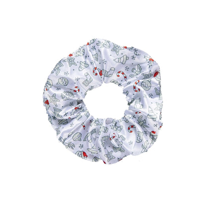 Christmas Minimalist Women's Christmas Hat Christmas Tree Flakes Hair Tie