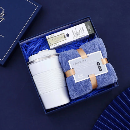 Business Gift Set Women's Day Gift Employee Activity Insulated Cup Umbrella Suitable For Clients