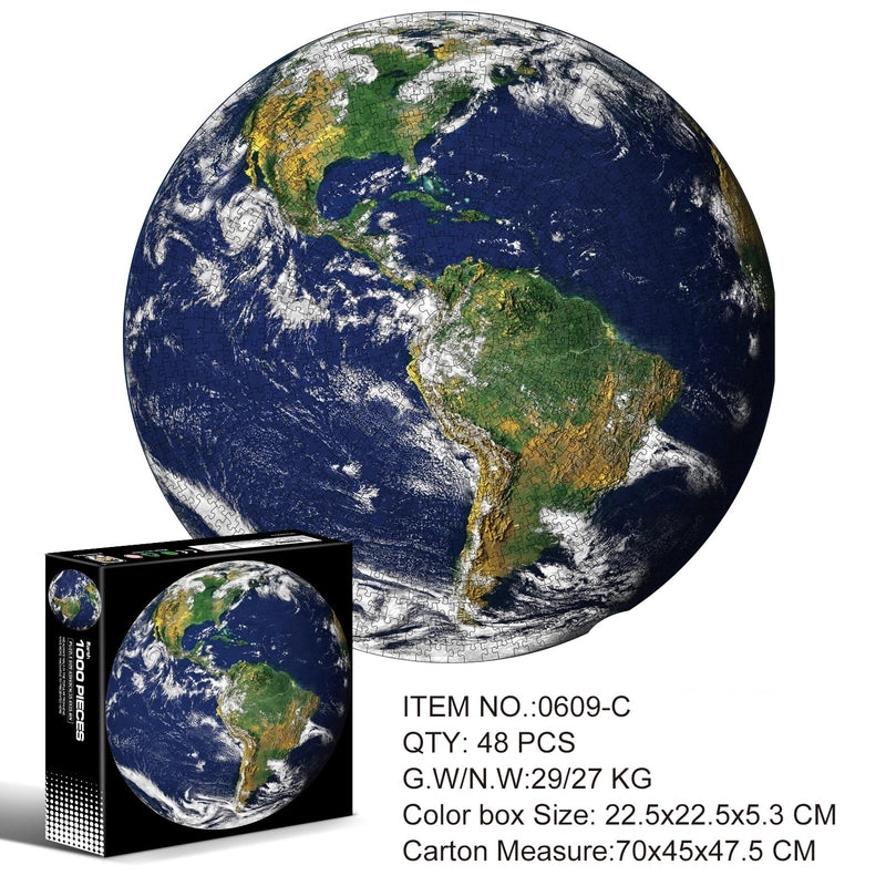 Puzzles Animal Earth Paper Toys