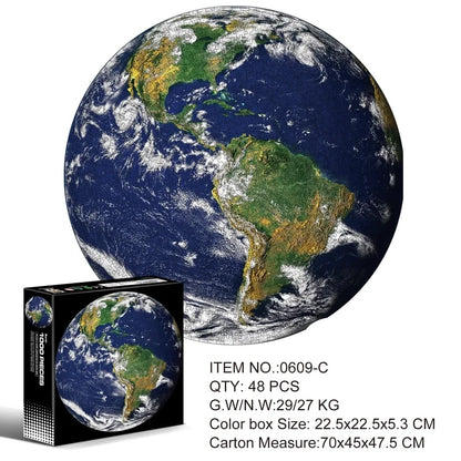 Puzzles Animal Earth Paper Toys