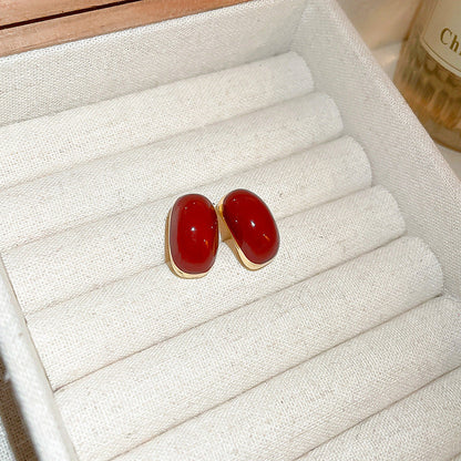 Luxurious Tassel Geometric Alloy Electroplating Earrings