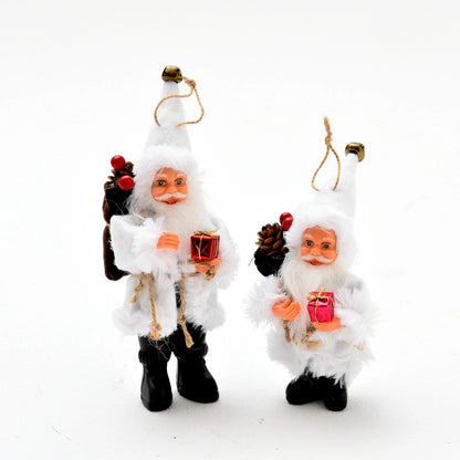 Christmas Casual Santa Claus Party Ornaments Decorations Hanging Ornaments