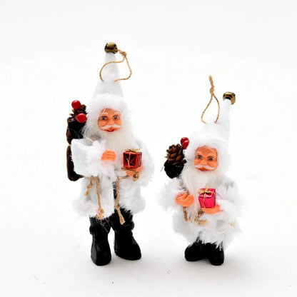 Christmas Casual Santa Claus Party Ornaments Decorations Hanging Ornaments
