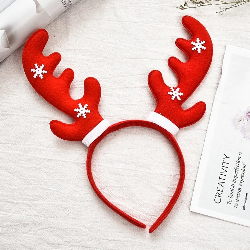 Christmas Cute Santa Claus Antlers Party Costume Props