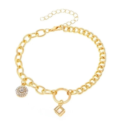 Alloy Gold Plated Silver Plated Elegant Shiny Plating Star Heart Shape Bracelets