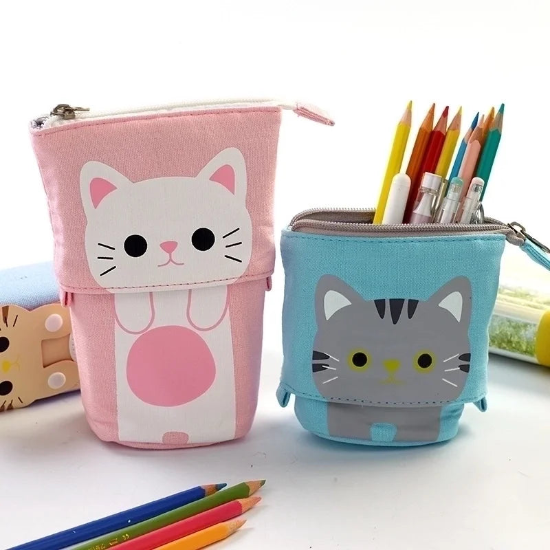 Cartoon Cloth School Cute Pencil Case