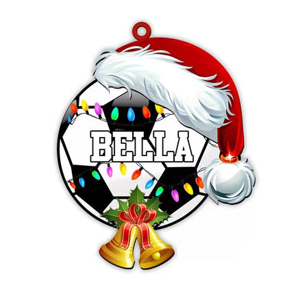 Christmas Funny Muscle Man Acrylic Flat Christmas Pendant Car Home Decoration Pendant