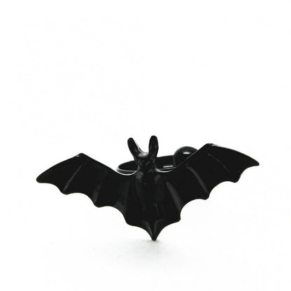 Gothic Bat Alloy Open Rings
