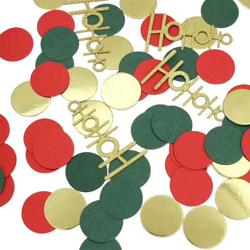 Christmas Table Confetti Reindeer Snowflake Pentagram Sprinkles Christmas Party Supplies Gifts Diy Accessories