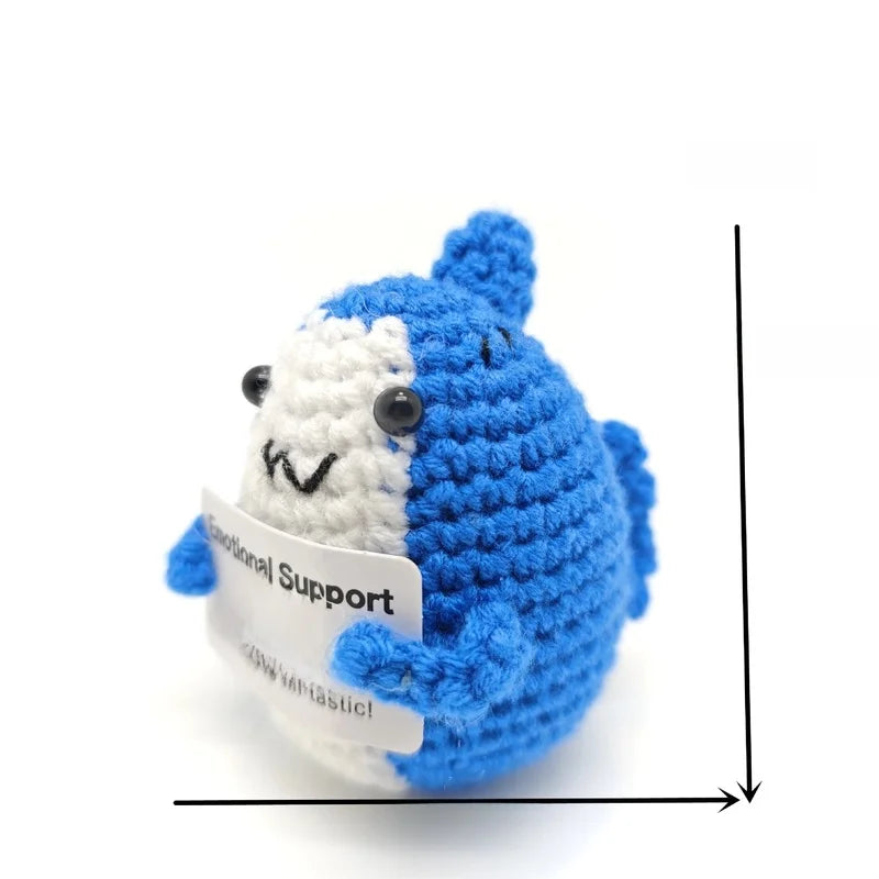 Cute Animal Fruit Vegetable Yarn Ornaments Artificial Decorations