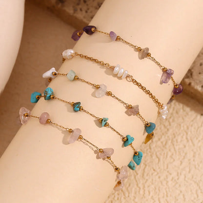 Women Minimalist Geometric Anklets