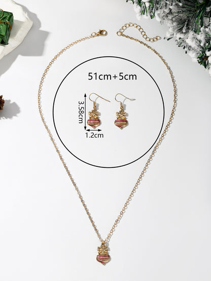 5 Sets Hot Sale Christmas Gift Snowflake Socks Snowman Christmas Tree Jewelry Holiday Set