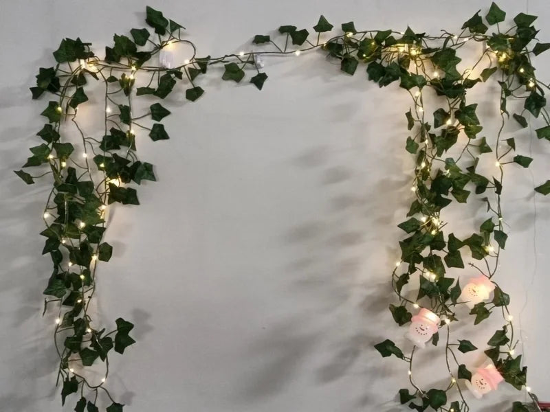 Christmas Minimalist Plant Plastic Party Lightings