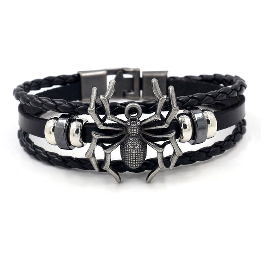 Fashion Animal Alloy Patchwork Plating No Inlaid Halloween Men'S Bracelets