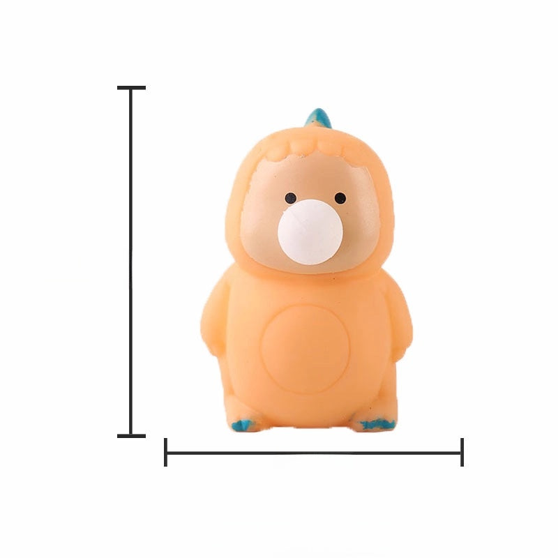 Squishy Toy Christmas Animal Santa Claus Snowman PVC TPR Toys