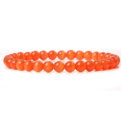 Fashion Solid Color Natural Stone Beaded Bracelets