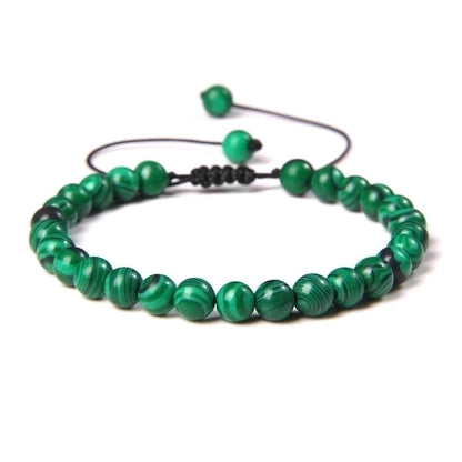 Fashion Solid Color Natural Stone Beaded Bracelets