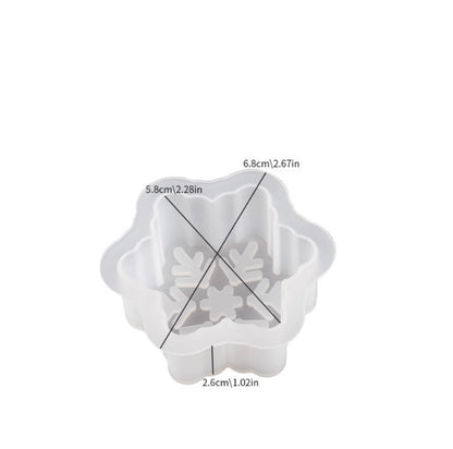 Christmas Cute Christmas Tree Snowflake Silica Gel